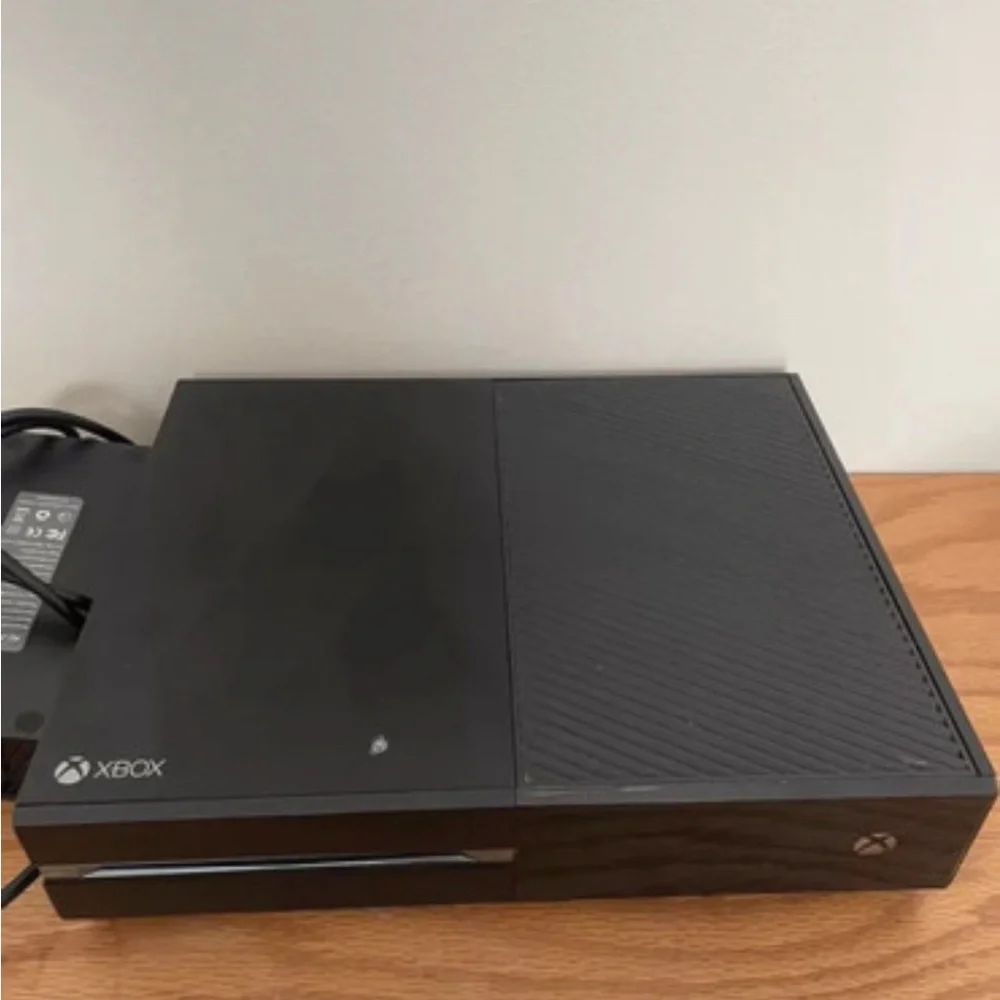 Xbox Black Gaming Console with Controller and Games